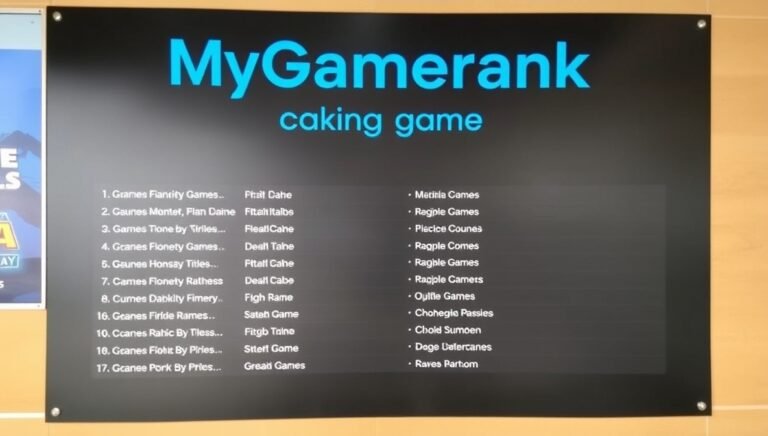 latest games mygamerank